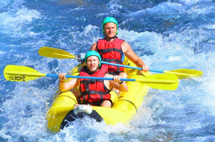 Antalya:Rafting,Jeep&Buggy Safari,Zipline,Lunch wCanyonVisit - Ziplining Over Forests and Mountains