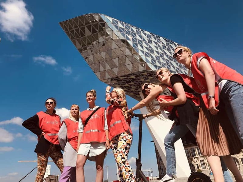 Antwerp: The Big Five City Highlights E-kickscooter Tour - Discovering Zaha Hadid’s Port House along Antwerp’s Waterfront