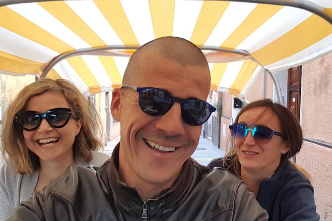 Apelisetta tuk tuk: 2 hours tour of Cagliari - Encountering Flamingos at Molentargius-Saline Natural Park