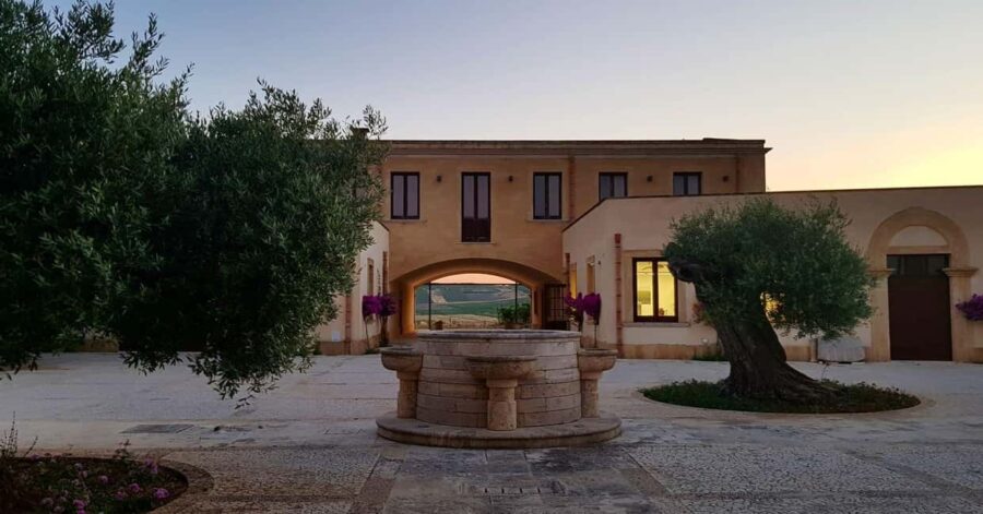 Aperitif in the Vineyard: organic wine tasting in Mazara del Vallo - The Courtyard Aperitif: A Moment of Relaxation