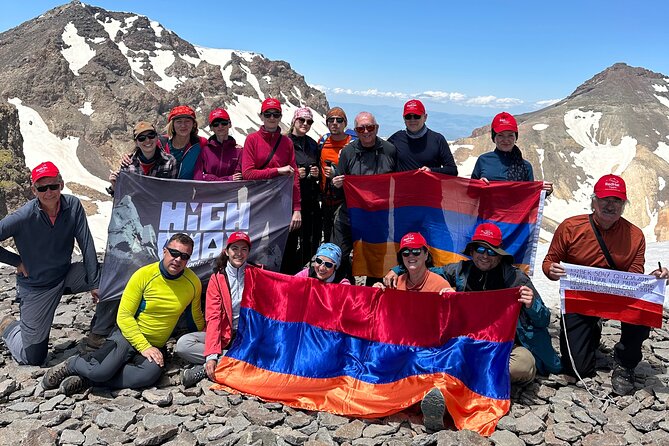 Aragats Mountain Hiking Tour - The Route from Kari Lake to Mount Aragats Summit
