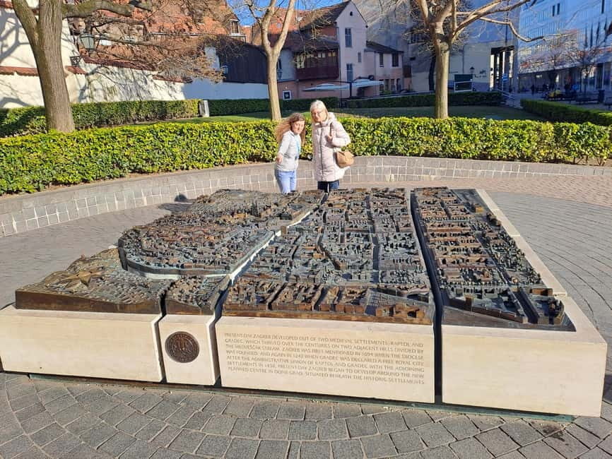 Archaeological Zagreb Walk - Starting at the Maquette of Zagreb in the City Center