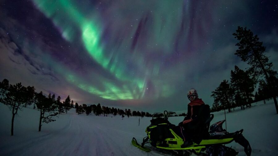 Arctic Adventure: Northern Lights Hunting with Snowmobiles - Exploring the Snowmobile Route in Helgeland