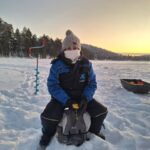 Arctic Fishing & Open Fire Cooking - Learning Traditional Lappish Ice Fishing Techniques