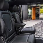 Arrival Private Transfer from Bergen Airport BGO to Bergen by luxury minivan - Comfort and Safety in a Mercedes Benz V Class Minivan