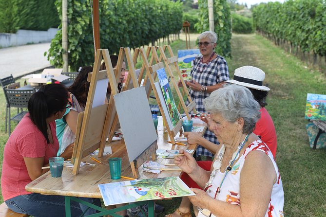 Art Experience with Food and Wine Tasting in Lazise - The Unique "Colors of Garda" Painting Session