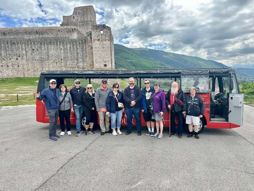 Assisi: Hop on Hop off at the Roman Forum, Municipal Art Gallery, Rocca Maggiore - Starting Points and How to Find the Tour