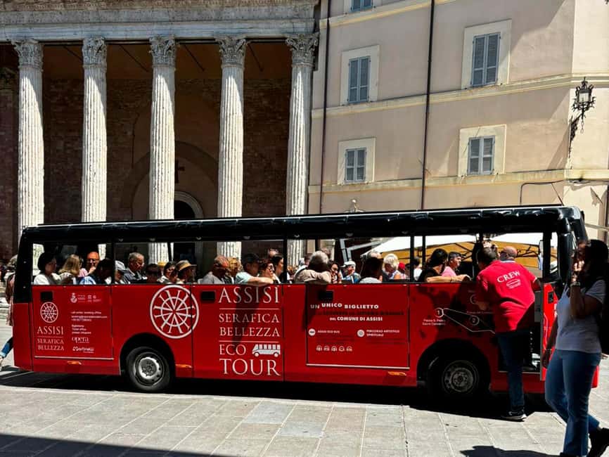 Assisi Seraphic Beauty Eco Tour - Exploring Assisi from the Panoramic Electric Mini Bus