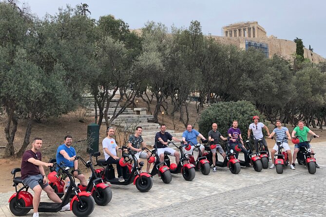 Athens Acropolis Official E-Scooter Guided Tour Fat E-Bike - The Experience at Key Landmarks