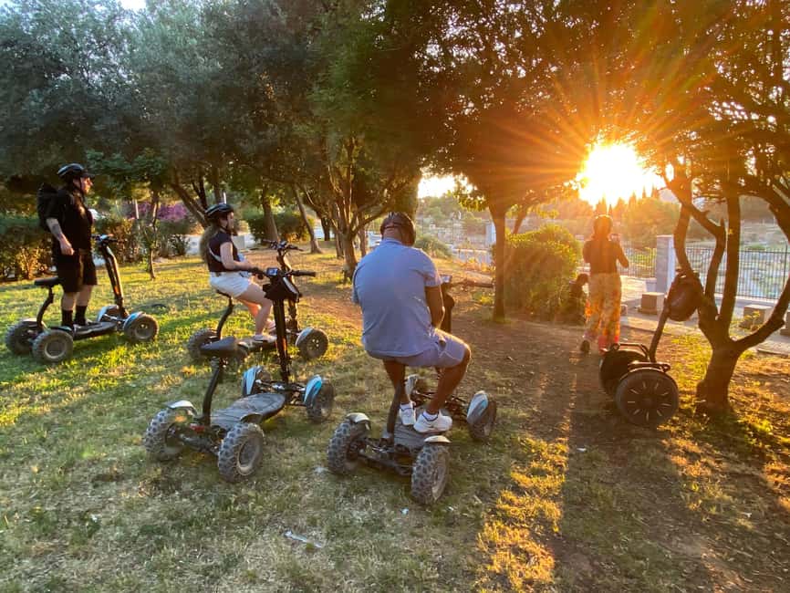 Athens by Night Electric Four-Wheel Scooter Tour - Breathtaking Views of the Acropolis and the Odeon of Herodes Atticus