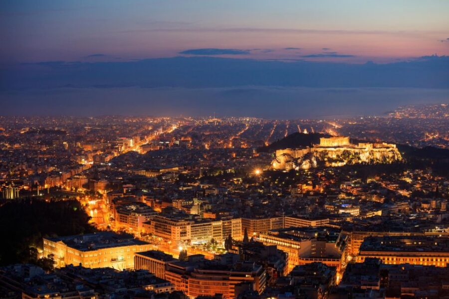 "Athens by Night" - The Magic of Athens at Night: An Overview