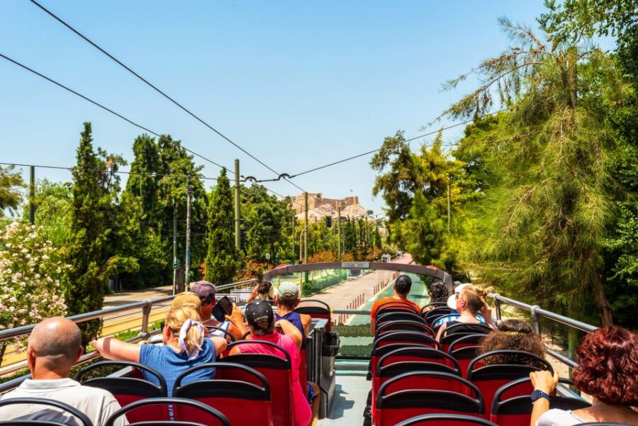 Athens: City Sightseeing Hop-On Hop-Off Bus Tour - Exploring the Athens Route: From Syntagma Square to Monastiraki