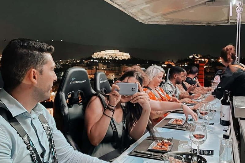 Athens: Dinner in the Sky Experience - The Chef’s Four-Course Greek-Inspired Menu
