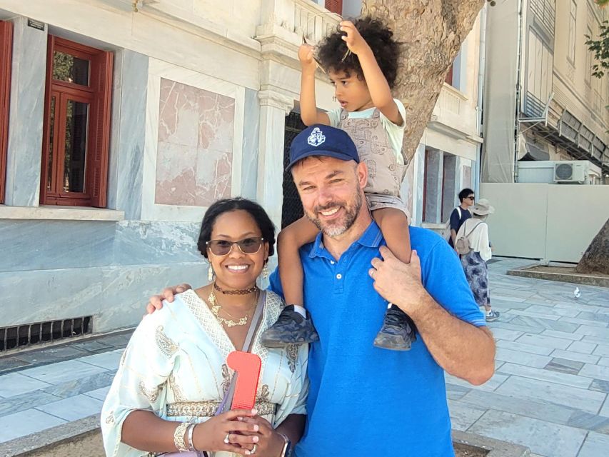 Athens: Family Mythology Treasure Hunt w Food Stops - Starting Point at Hadrian’s Arch Sets the Scene for Adventure