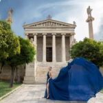 Athens: Flying Dress Photo © Photoshoot "Express package" - Athens: A Perfect Setting for a Flying Dress Photoshoot