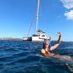 Athens Full-day catamaran cruise with meal & drinks - From Alimos Marina to the Waters of Aegina