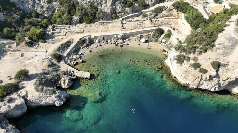 Athens: Lake Vouliagmeni Corinthia, Heraion Sunset & Swim - Discovering the Heraion of Perahora: An Ancient Seaside Sanctuary