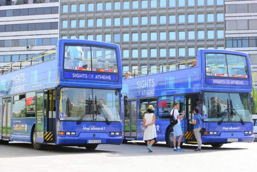 Athens, Piraeus, and Coastline: Blue Hop-On Hop-Off Bus - Exploring Athens on the Orange Line