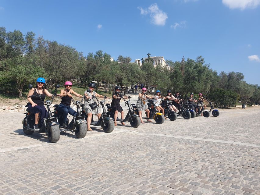 Athens: Premium Guided E-Scooter Tour in Acropolis Area - Convenient Meeting Point Near the Acropolis
