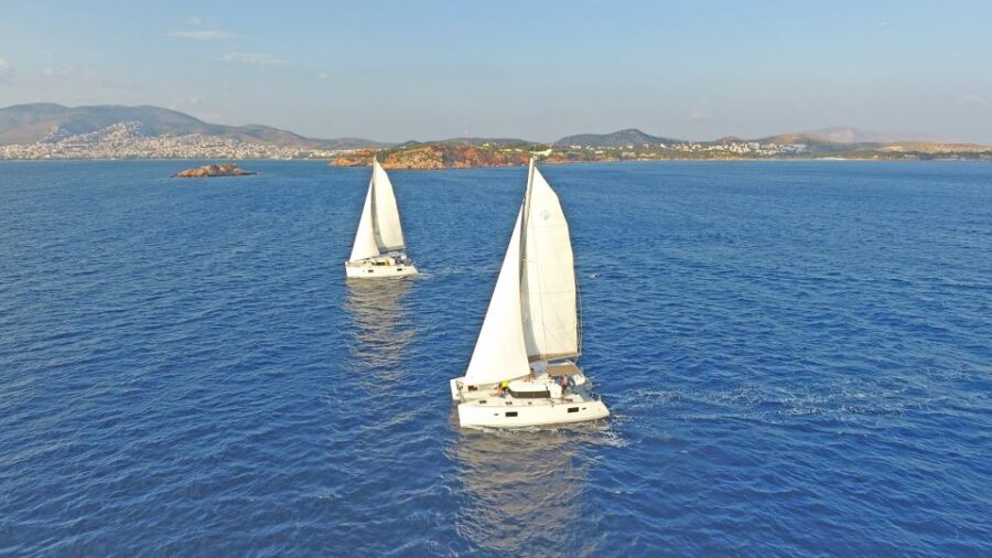 Athens: Riviera Catamaran Cruise with Meal and Drinks - Embarking from the Marina of Alimos for a Scenic Aegean Journey