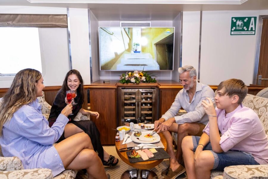 Athens: Saronic Islands Cruise with VIP Area Seating & Lunch - The Detailed Itinerary and Island Stops