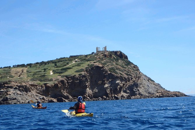 Athens Sea Kayak Tour - Approaching the Temple of Poseidon by Sea