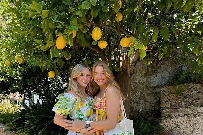 Authentic Amalfi Lemon Tour & Tasting in the Historical Garden - Tasting Organic Lemon Products with a View