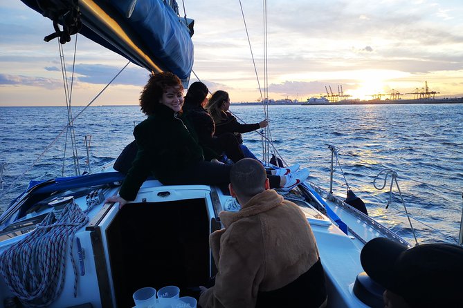 Authentic Barcelona Sailing Tour with Swim & Drinks - Swimming in a Secluded Spot in the Mediterranean