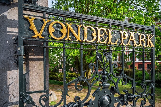 Authentic tour of Amsterdam: Jordaan, Ana Frank and Vondelpark - The Vondelpark’s Peaceful Retreat