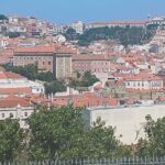 Avenida da Liberdade & Principe Real - Panoramic Views from Miradouro São Pedro de Alcântara
