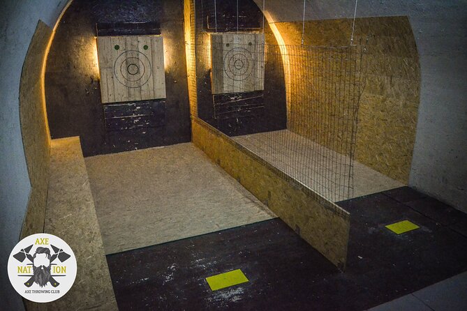 Axe Throwing Krakow in Axe Nation - best club in Poland - Choice and Variety of Axes for a Customized Throwing Experience