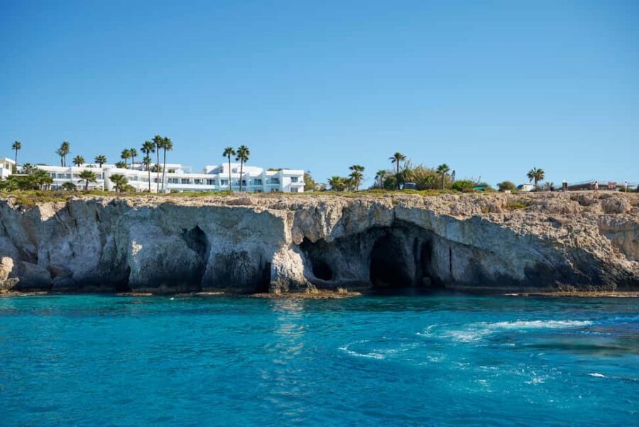 Ayia Napa: Luxury Catamaran Cruise with Lunch & Drinks - The Stunning Landscape of Cape Cavo Greco