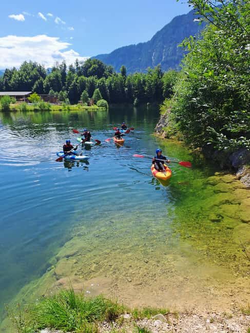 Bad Goisern: Kayak adventure on the Traun in the Salzkammergut - The Guided Tour of the Traun River’s Varied Sections