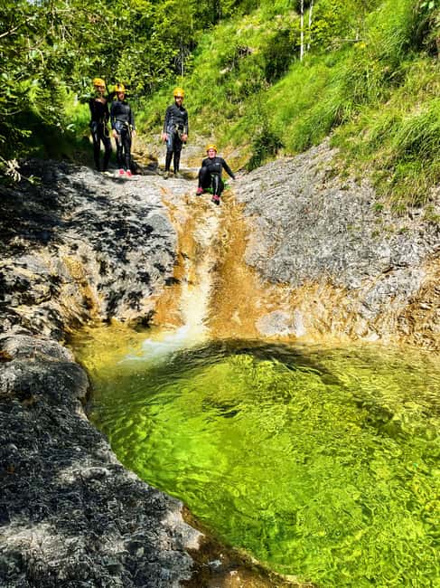 Bad Ischl: Canyoning Adventure for Beginners EXTENDED - Exploring the Two Canyons in One Exciting Tour