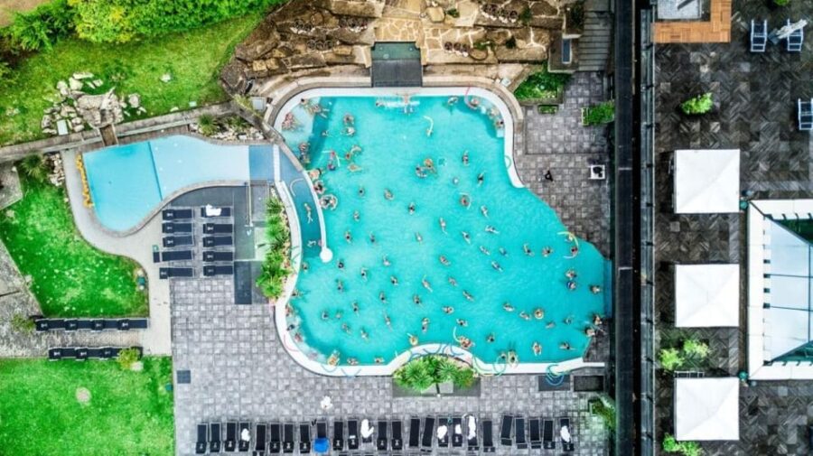 Bagno di Romagna: 2 hours Thermal Pool + Aperitif - The Thermal Pools at Roseo Hotel Euroterme