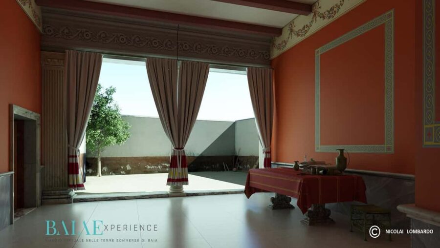 Baia: Virtual Tour with 3D Headset to discover the Sunken City. - Starting Point at the BAIAExperience VR Museum