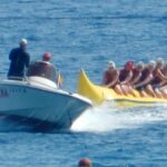 Banana Boat in Benidorm - What the Ride Looks Like: Bouncing and Views
