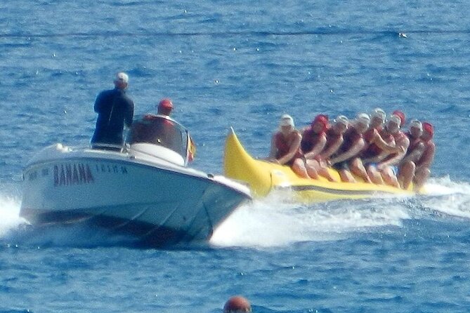Banana Boat in Benidorm - What the Ride Looks Like: Bouncing and Views