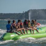 Banana Watersport Activity on the Beach at Rethymno - The Experience of the Banana Boat Ride