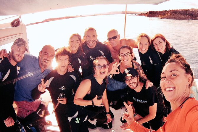 Baptism in the Northern Marine Reserve of Menorca - Meeting at BLUE DIVE Menorca in Port dAddaia