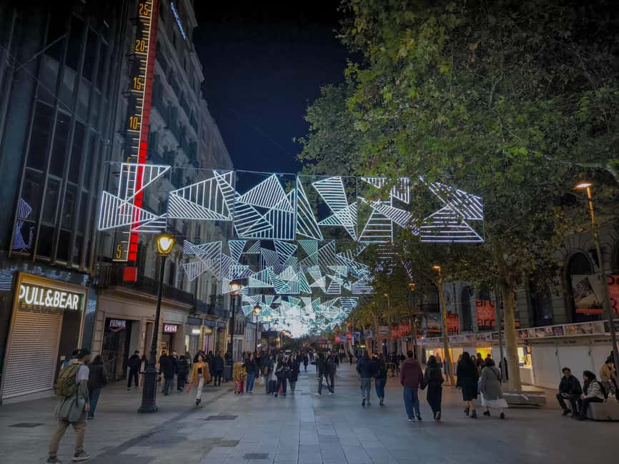 Barcelona: Christmas Lights and Hidden Streets Walking Tour - Exploring Barcelona’s Christmas Lights in the Old Town