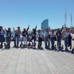 Barcelona: e-scooter and Bike tour - Starting Point at Plaça de la Mercè