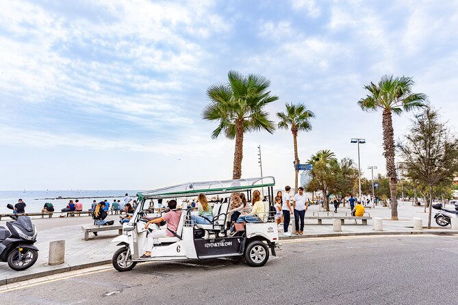 Barcelona Expert Plus Tour in Private Eco Tuk Tuk - Visiting Barcelona’s Iconic Landmarks in a Compact Route