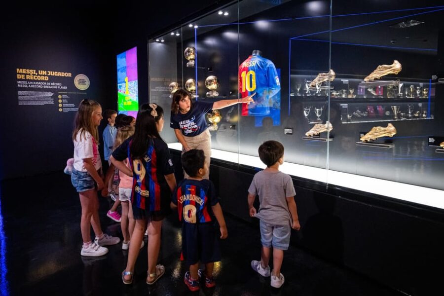 Barcelona: FC Barcelona Museum Total Experience Pass - Interactive Exhibits and the "Tots Units Fem Força" Area