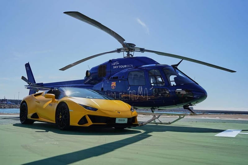 Barcelona: Helicopter and Supercar Driving Experience - Choosing Your Dream Supercar in Barcelona