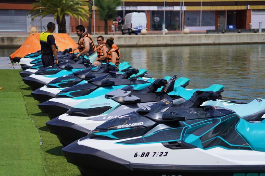 Barcelona: Jet Ski and Supercar Driving Experience - Starting at the Heart of Barcelona: Meeting Point and Access