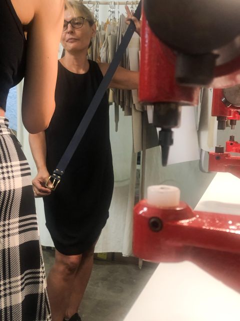 Barcelona: Make your own belt experience - Crafting Your Leather Belt with Expert Guidance