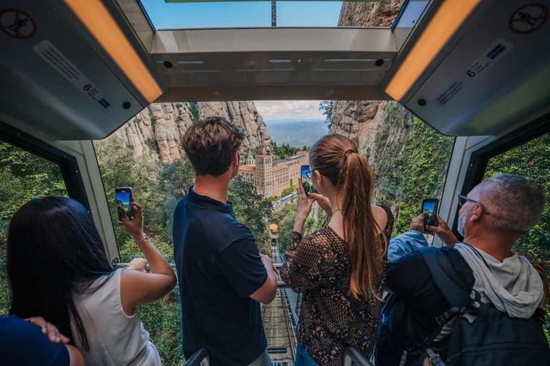 Barcelona: Montserrat Monastery and Natural Park Day Trip - Scenic Ride on the Funicular Railway