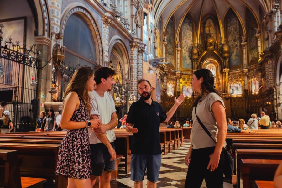 Barcelona: Montserrat with Winery, Lunch, and Train Options - Wine and Food Experiences in Historic Settings