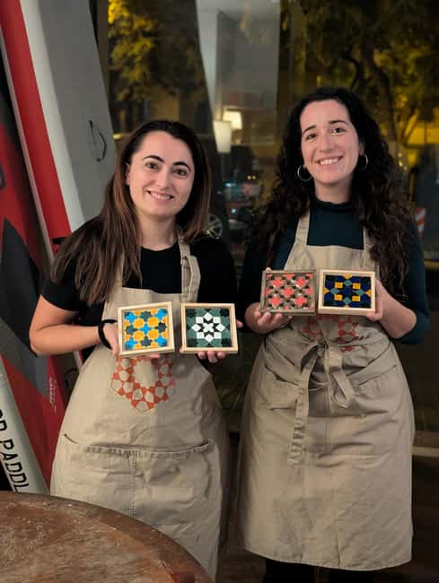 Barcelona Mosaic Workshop: Make A Souvenir Coaster - Creating Your Personal Coaster: Step-by-Step
